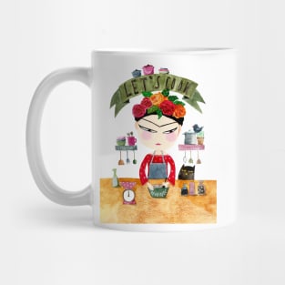 Frida Kahlo, the chef Mug